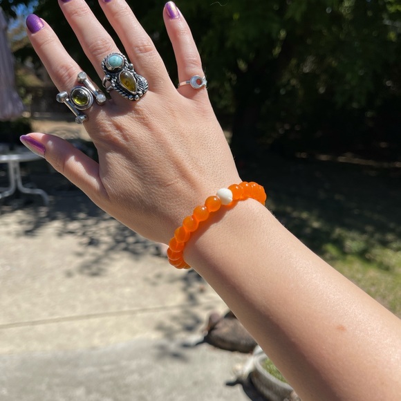 🌞🧡 ORANGE LOKAI BRACELET 🧡🌞 - Picture 2 of 2